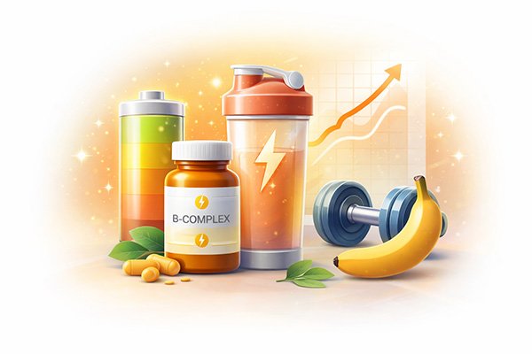 Supplements that support energy levels, physical performance, and reduce fatigue