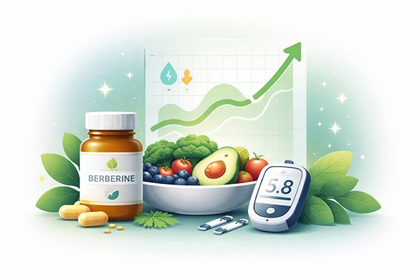 Supplements that support metabolism, blood sugar balance, and healthy energy production