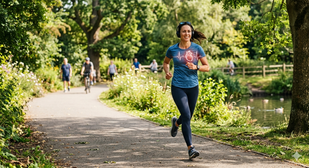 Heart health tips including exercise, nutrition, and lifestyle habits for cardiovascular wellness