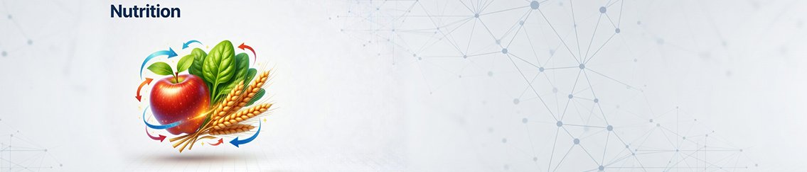 Nutrition and healthy foods supporting metabolism, energy balance, and overall wellness